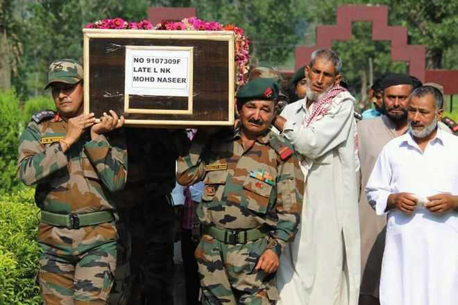 Army bids adieu to slain soldier