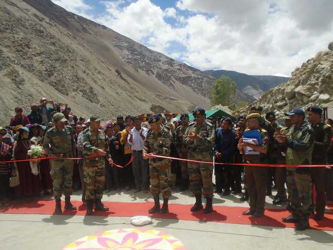 Ladakh gets bridge at Chumathang