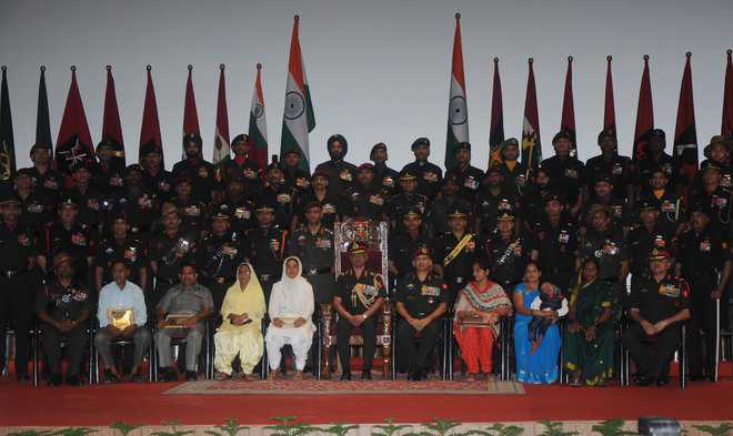 108 soldiers honoured at investiture ceremony