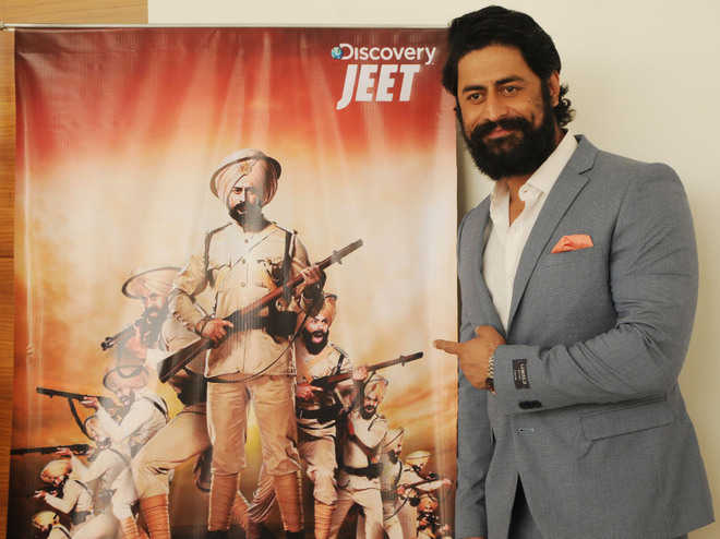 Actor Mohit Raina promotes TV show on Battle of Saragarhi