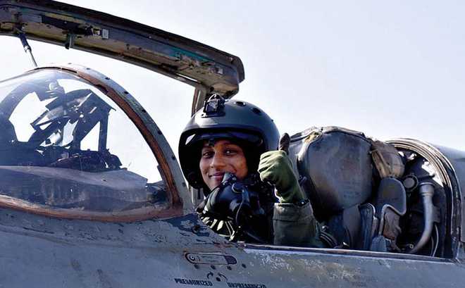Maiden solo sortie by IAF first woman combat pilot