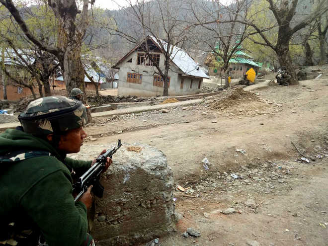 Four militants killed in Kupwara