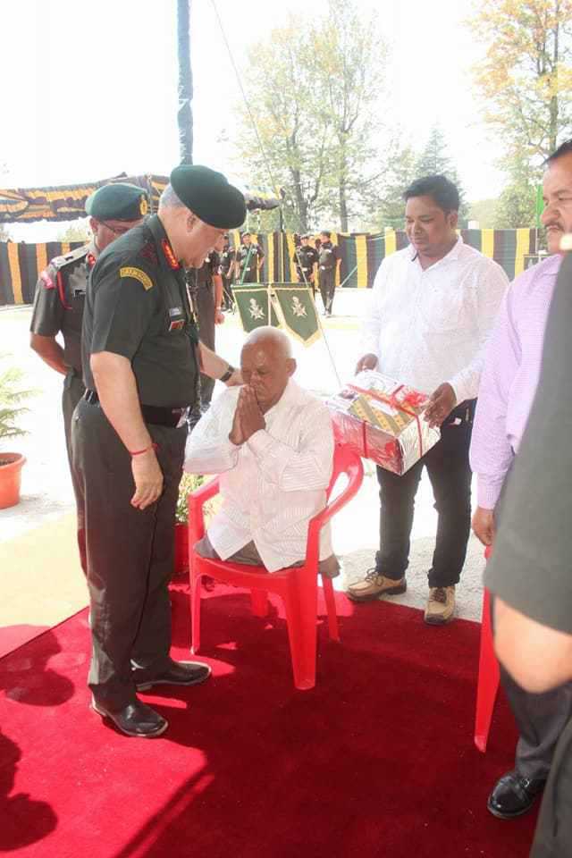 Gen Rawat felicitates disabled soldiers