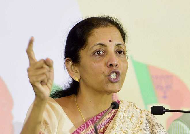 No review of India's stand on China-Pak Corridor: Sitharaman