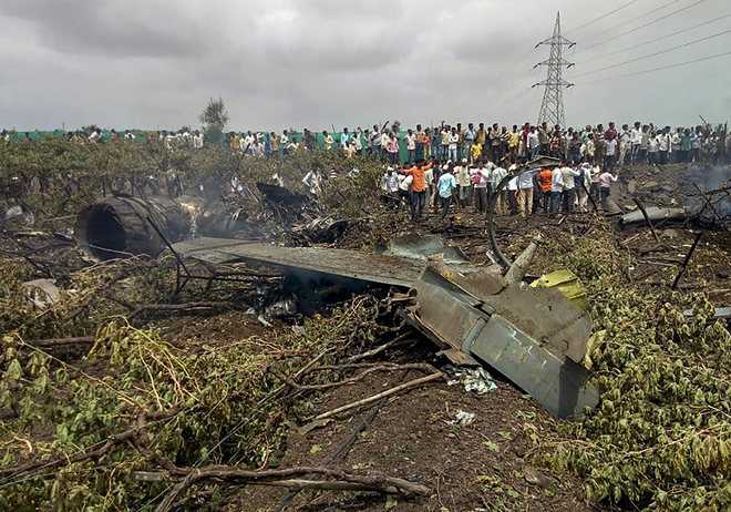 Sukhoi aircraft, on test flight, crashes; pilot safe