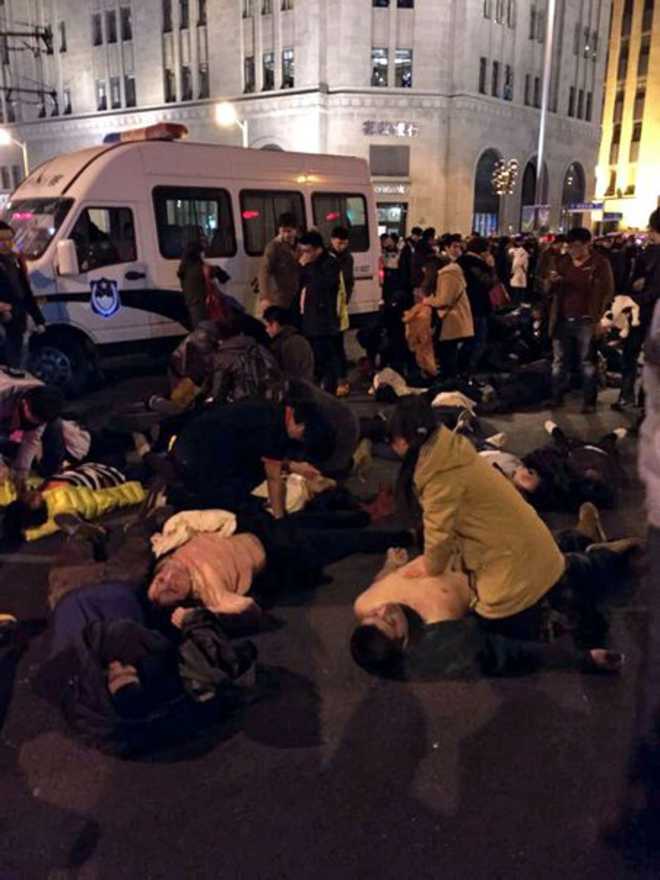 New Year tragedy: 36 killed, 48 hurt in Shanghai stampede
