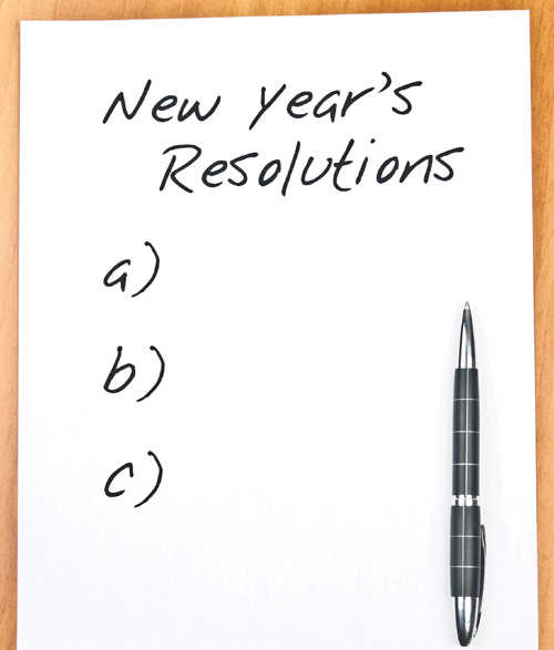 My New Year resolution