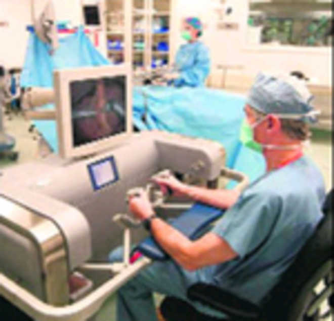 Surgery robot at PGI fails to serve desired purpose