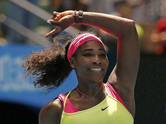 Serena storms into Australian Open semifinals