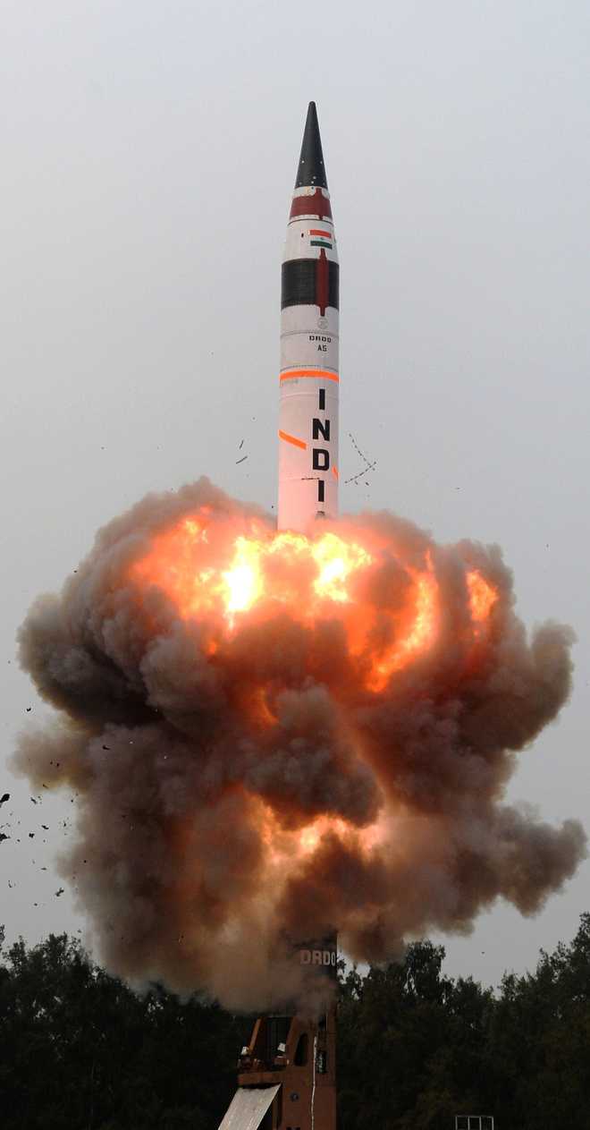India successfully test-fires intercontinental missile Agni-5