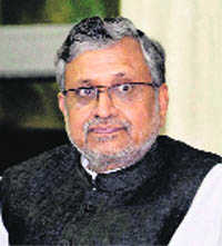 Ban on cow slaughter if NDA comes to power: Sushil Modi