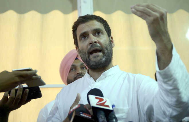 Modi govt working only for ''rich'': Rahul
