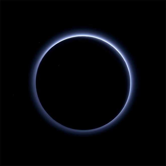 NASA spacecraft finds blue skies, water ice on Pluto