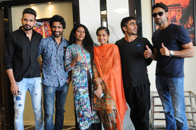 Star cast of ‘Qissa Punjab’ visits city