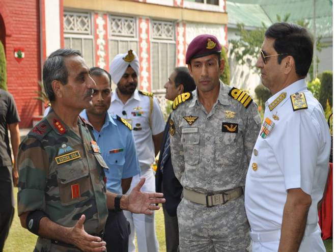 Navy Chief briefed on security situation