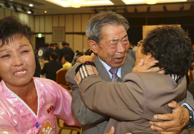 Korean families torn by war rejoice in reunion