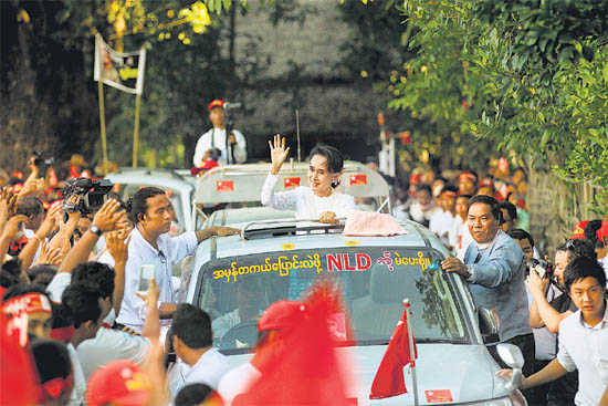 Myanmar in political churn
