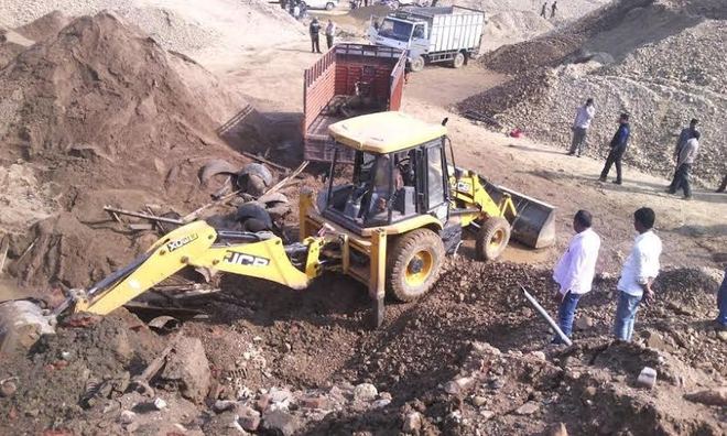 Mining activity: 250 trees damaged in Mahendragarh