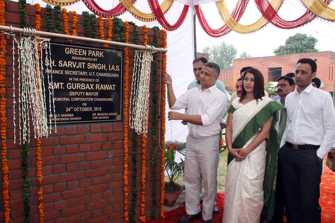 Green Park inaugurated in Sector 39 : The Tribune India
