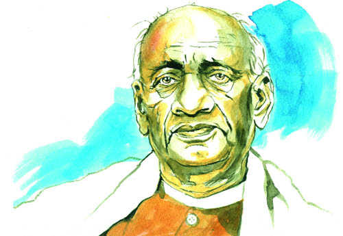 How kids can draw easy Sardar Patel face drawing step by step - YouTube