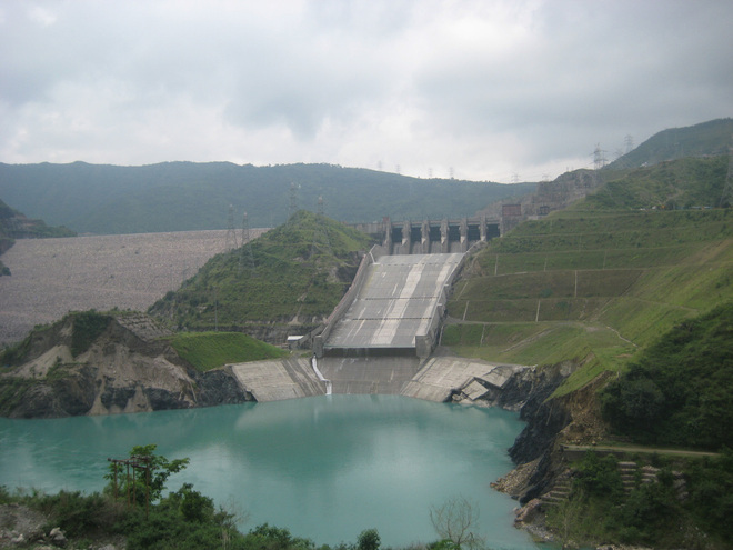 Plunge pool of Kol Dam damaged