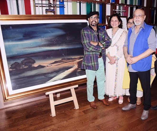 Exhibition of Shesh Lekha series by Paresh Maity ends