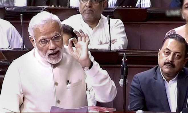 Any incident of atrocity is a blot on society: PM Modi in RS