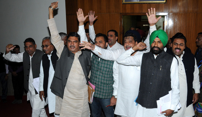 Unruly scenes rock House; 15 INLD MLAs named