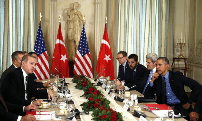 Obama urges Turkey, Russia to set tension aside, focus on reining in IS