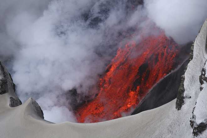 Volcanoes sparked ''Jurassic ice age''