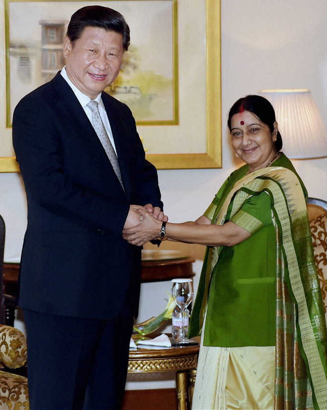 India committed to early settlement of boundary issue: Sushma Swaraj
