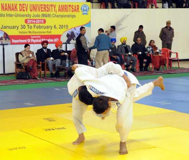 All-India judo championship for men begins at GNDU : The ...