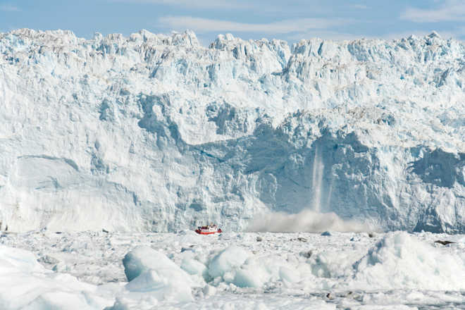 Melting Greenland''s past to provide clues about its future