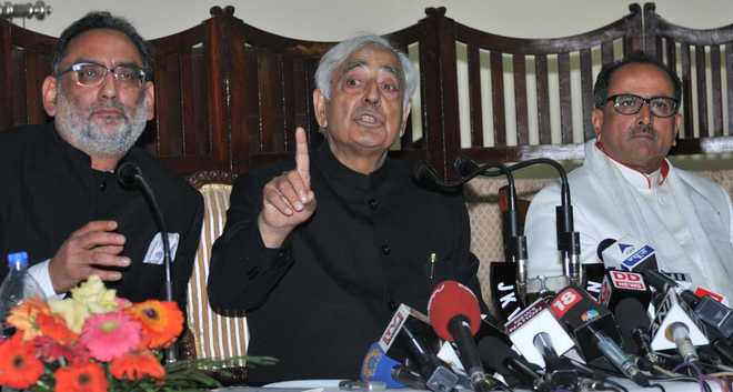 CM stokes controversy, gives credit to Pak, militants for smooth elections
