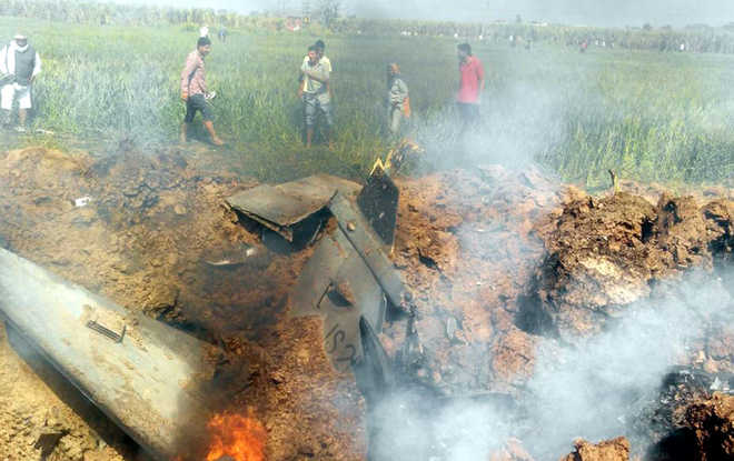IAF Jaguar crashes near Ambala, pilot unhurt