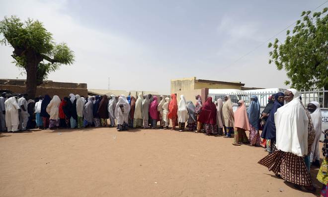 Voters brave Boko Haram bullets to cast ballots