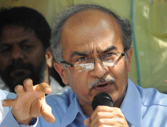 AAP removes Bhushan from disciplinary committee