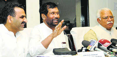 Relief for Haryana only after overall review, says Paswan