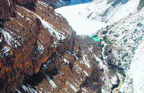 NDMA, Army create channel to drain out artificial lake in Zanskar