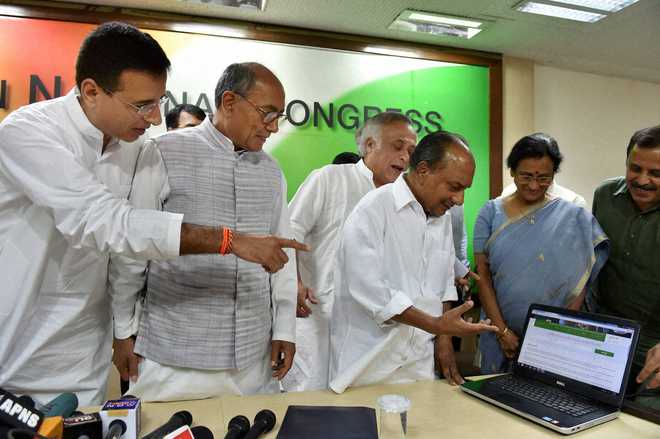Land Bill: Cong warms up for tomorrow’s rally, launches website