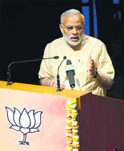 Counter Oppn charge: PM to BJP