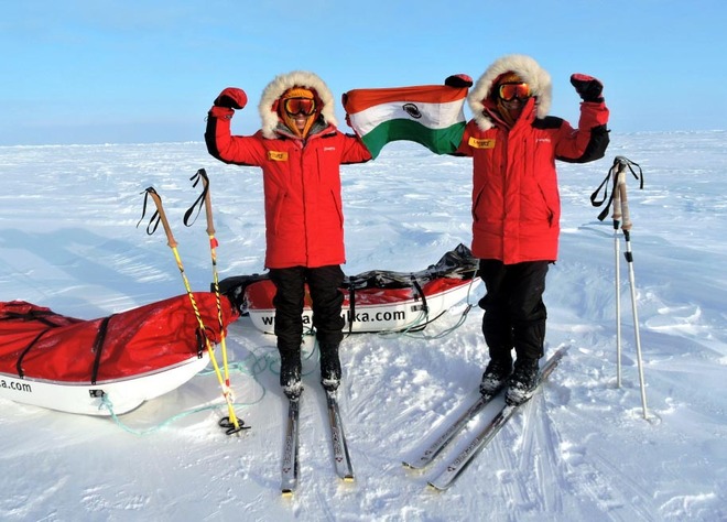 Tashi, Nungshi conquer North Pole