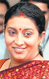 Court to consider complaint against Smriti Irani on April 30