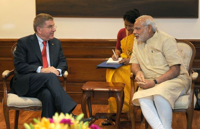 India will not bid for 2024 Olympics, PM tells IOC boss