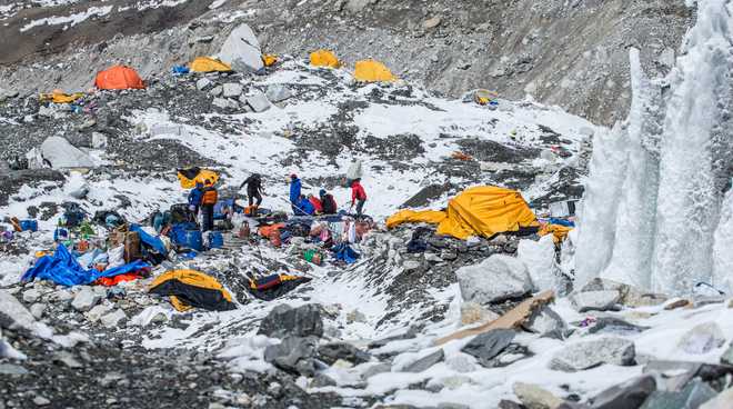 All climbers at camps high up Everest airlifted to safety