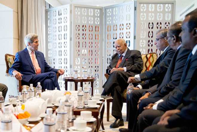 John Kerry meets Sri Lanka’s top Tamil leaders