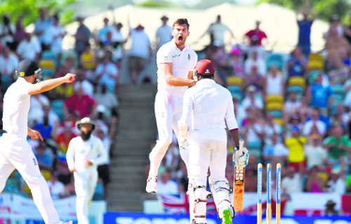 WI claw back after Anderson heroics
