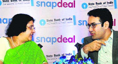 SBI ties up with Snapdeal, PayPal to assist SMEs