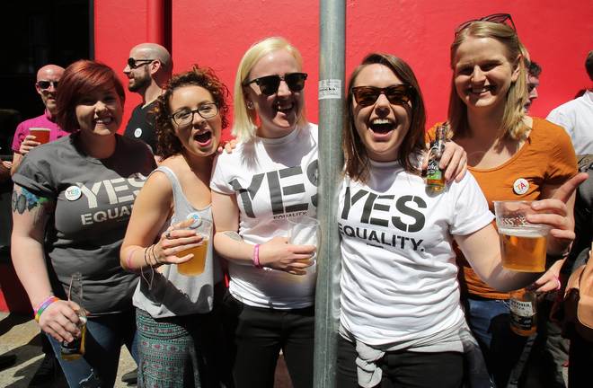 Social shift: Irish voters back same-sex marriage