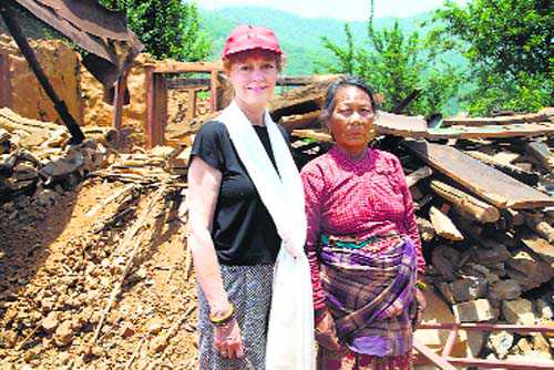 Nepal landslide blocks river, raises fears of flash flood
